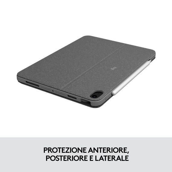 Logitech Combo Touch - Keyboard and folio case - wit | 920-010301