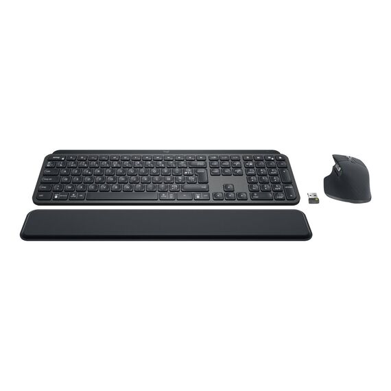 Logitech MX Keys - Keyboard - backlit - Bluetooth -  | 920-010245