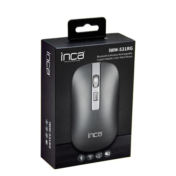 INCA IWM-531RG • Bluetooth + 2.4G Wireless Optical Mouse