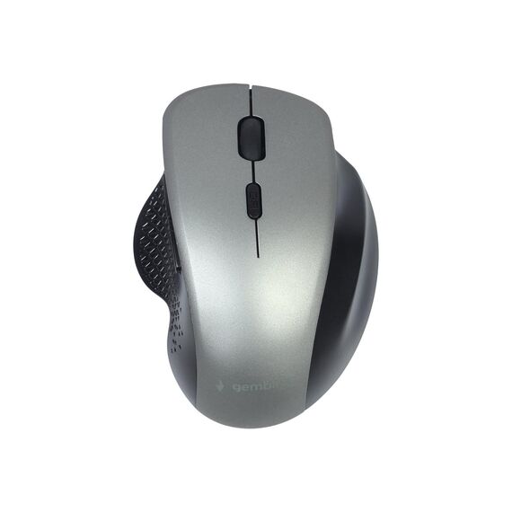 Gembird MUSW-6B-02-BG - Mouse - ergonomic - optical - 6 buttons -