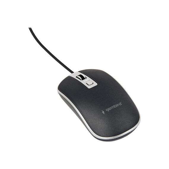 Gembird - Mouse - optical - 4 buttons - wired - US | MUS-4B-06-BS