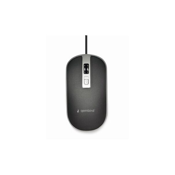 Gembird - Mouse - optical - 4 buttons - wired - US | MUS-4B-06-BS