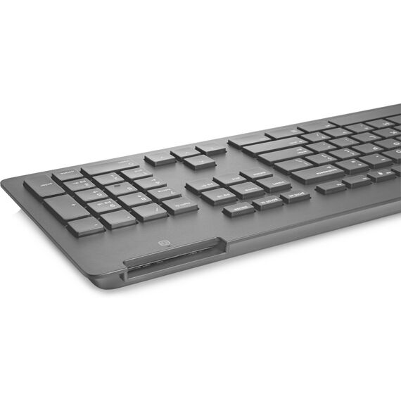 HP Business Slim - Keyboard - USB - German - black  | Z9H48AA#ABD