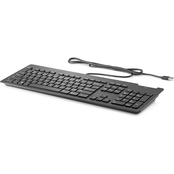 HP Business Slim - Keyboard - USB - German - black  | Z9H48AA#ABD
