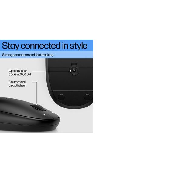HP 245 - Mouse - right and left-handed - optical -  | 81S67AA#ABB