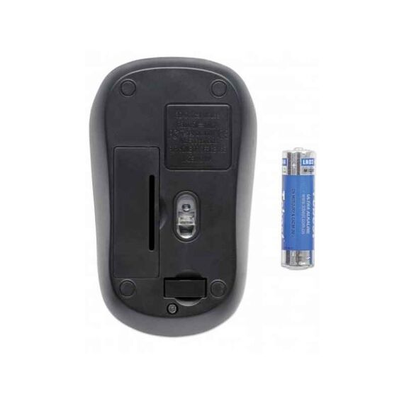 Manhattan Success Wireless Mouse, Black/Green, 1000dpi,  | 179393