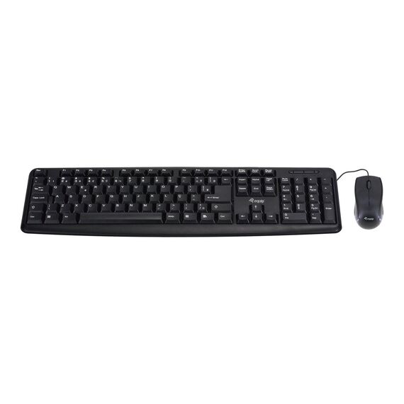 equip Life - Keyboard and mouse set - USB - Spanish - bl | 245201