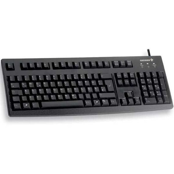 CHERRY G83-6105 - Keyboard - USB - Swiss - blac | G83-6105LUNCH-2