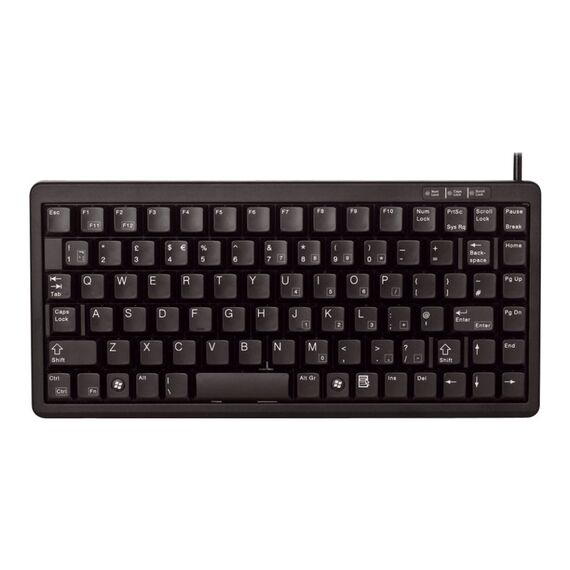 CHERRY Compact-Keyboard G84-4100 - Keyboard - P | G84-4100LCMFR-2
