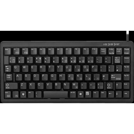 CHERRY Compact-Keyboard G84-4100 - Keyboard - P | G84-4100LCMFR-2