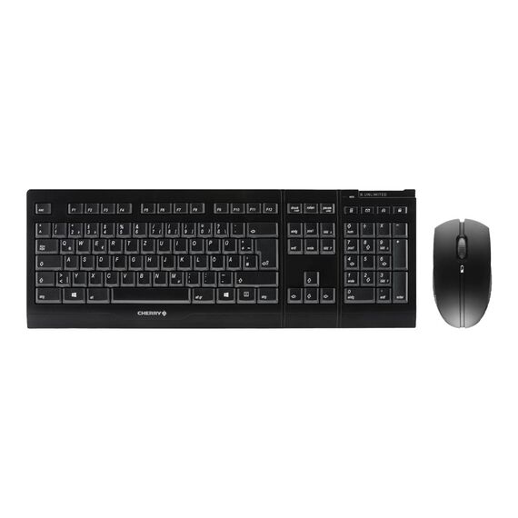 CHERRY B.UNLIMITED 3.0 - Keyboard and mouse set - w | JD-0410DE-2