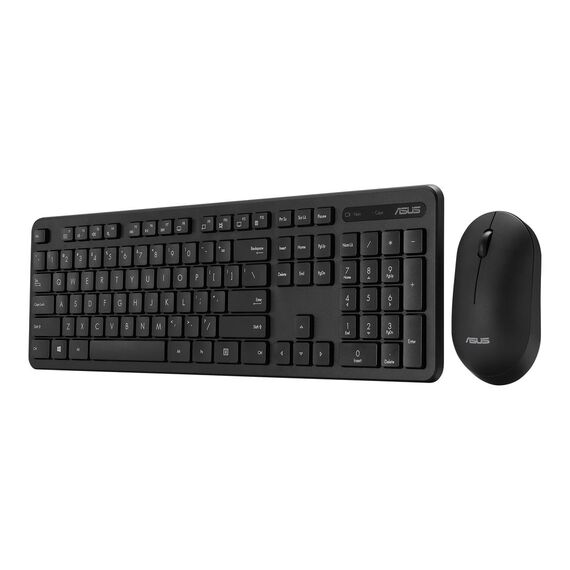 ASUS CW100 - Keyboard and mouse set - wireless  | 90XB0700-BKM000