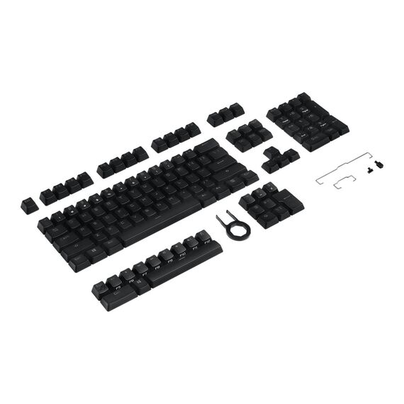 ASUS ROG PBT Doubleshot - Keycap set - black | 90MP0280-BAUA00
