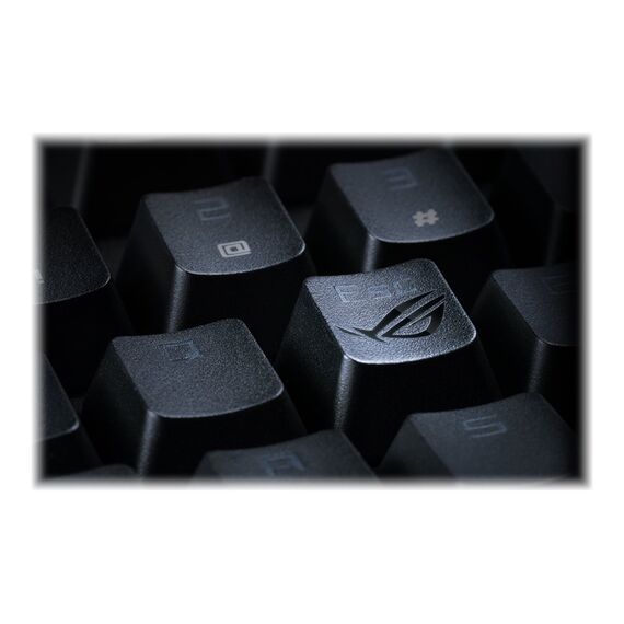 ASUS ROG PBT Doubleshot - Keycap set - black | 90MP0280-BAUA00