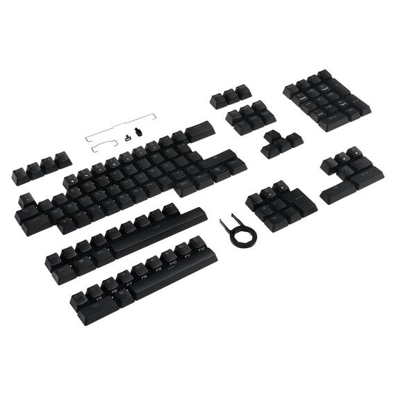 ASUS ROG PBT Doubleshot - Keycap set - black | 90MP0280-BAUA00