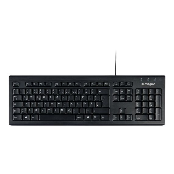 Kensington ValuKeyboard - Keyboard - USB - German - b | 1500109DE