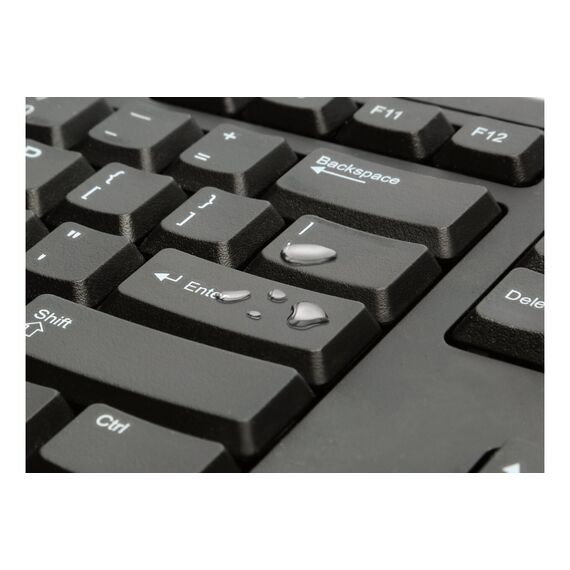Kensington ValuKeyboard - Keyboard - USB - German - b | 1500109DE