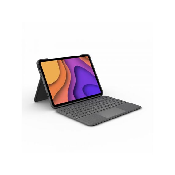 Logitech Folio Touch - Keyboard and folio case - wit | 920-009956