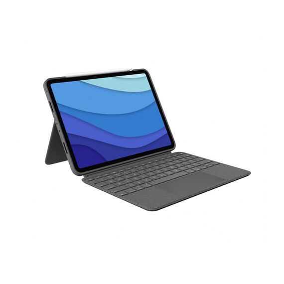 Logitech Combo Touch - Keyboard and folio case - wit | 920-010142