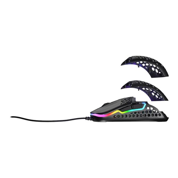 Xtrfy M42 - Mouse - optical - wired - USB - black | M42-RGB-BLACK