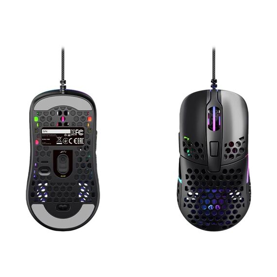 Xtrfy M42 - Mouse - optical - wired - USB - black | M42-RGB-BLACK