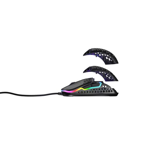 Xtrfy M42 - Mouse - optical - wired - USB - black | M42-RGB-BLACK