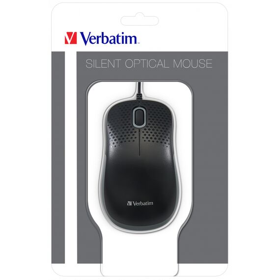 Verbatim Silent Optical Mouse - Mouse - optical - 3 butto | 49024