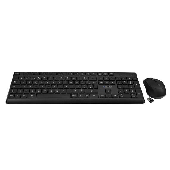 V7 PRO WIRELESS KEYBOARD MOUSE FR - Keyboard - AZERTY  | CKW350FR