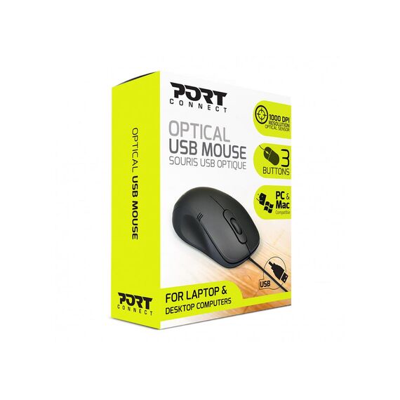 PORT OFFICE BUDGET PRO - Mouse - right and left-hand | 900400-PRO