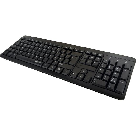 Schwaiger - Keyboard - Bluetooth, 2.4 GHz - QWERTZ - | WKB1000013