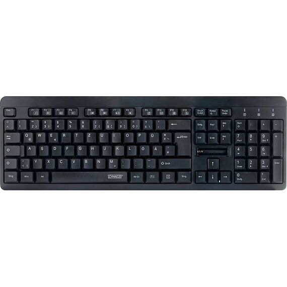 Schwaiger - Keyboard - Bluetooth, 2.4 GHz - QWERTZ - | WKB1000013