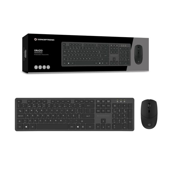 Conceptronic ORAZIO - Keyboard and mouse set - wirel | ORAZIO01PT
