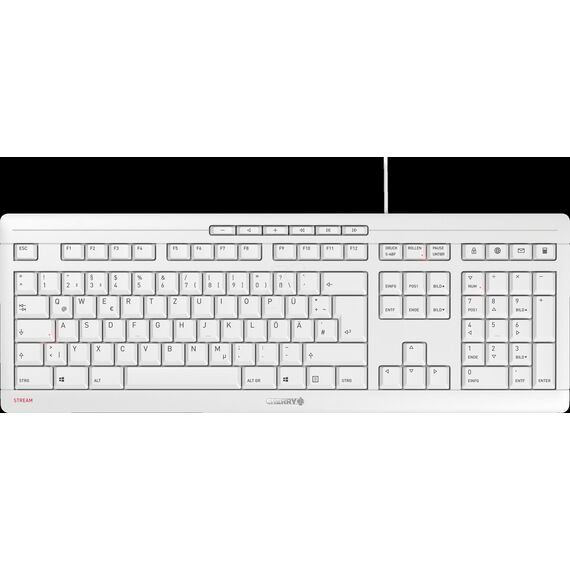 CHERRY STREAM KEYBOARD - Keyboard - USB - German -  | JK-8500DE-0