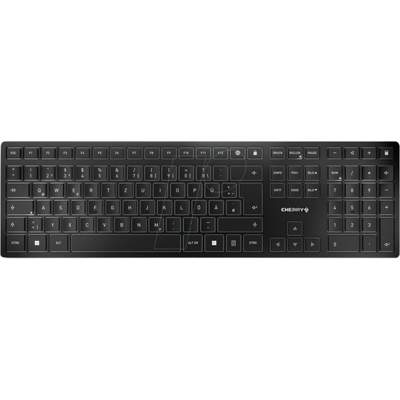 CHERRY KW 9100 SLIM - Keyboard - wireless - 2.4 GHz | JK-9100DE-2
