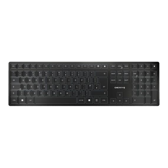 CHERRY KW 9100 SLIM - Keyboard - wireless - 2.4 GHz | JK-9100GB-2