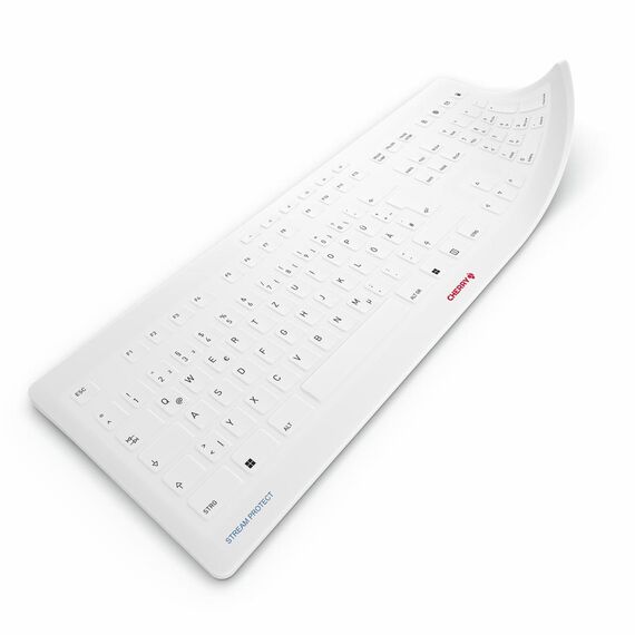 CHERRY STREAM PROTECT MEMBRANE - Keyboard cover - whit | 61510017