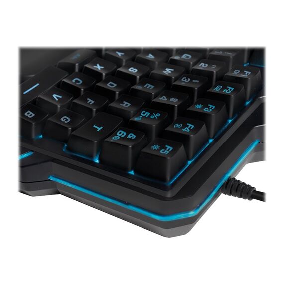 LogiLink Illuminated one-hand gaming - Keyboard - backli | ID0181