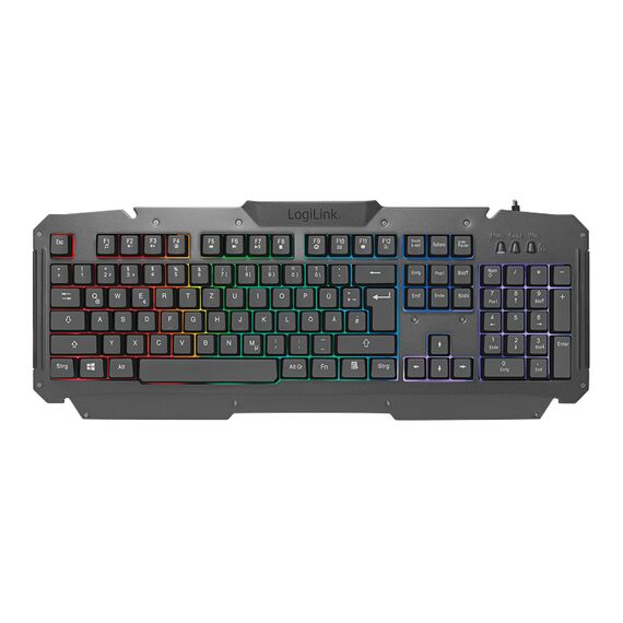 LogiLink Gaming Combination Set - Keyboard, mouse and mo | ID0185