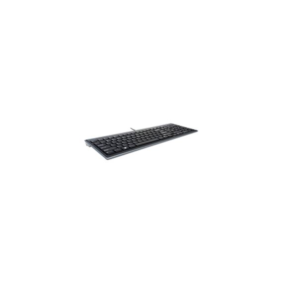 Kensington SlimType - Keyboard - USB - German - black | K72357DE