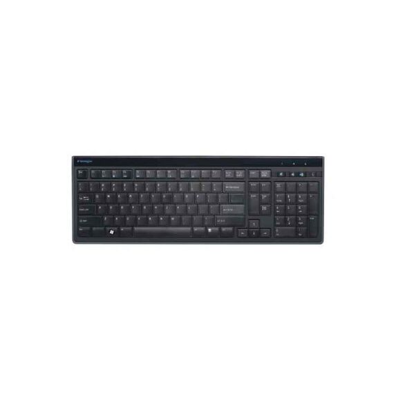 Kensington SlimType - Keyboard - USB - German - black | K72357DE
