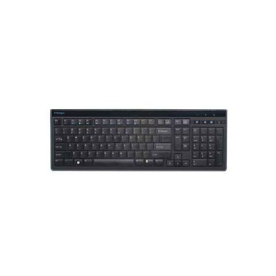 Kensington SlimType - Keyboard - USB - German - black | K72357DE