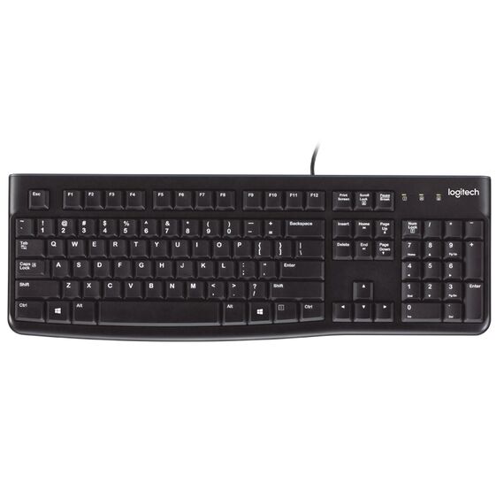 Logitech K120 - Keyboard - USB - Spanish | 920-002518