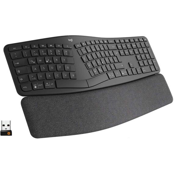 Logitech ERGO K860 - Keyboard - wireless - 2.4 GHz,  | 920-009167