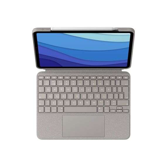 Logitech Combo Touch - Keyboard and folio case - wit | 920-010222
