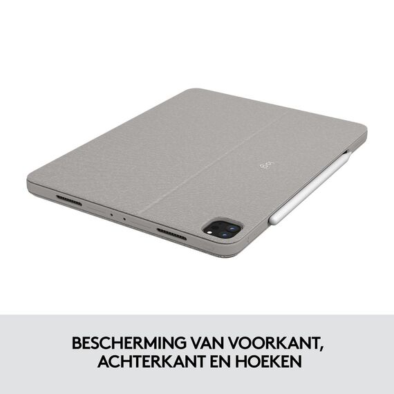 Logitech Combo Touch - Keyboard and folio case - wit | 920-010222
