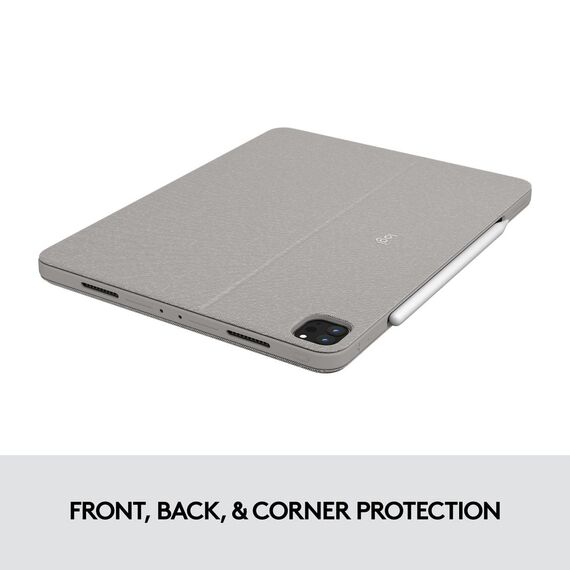 Logitech Combo Touch - Keyboard and folio case - wit | 920-010222
