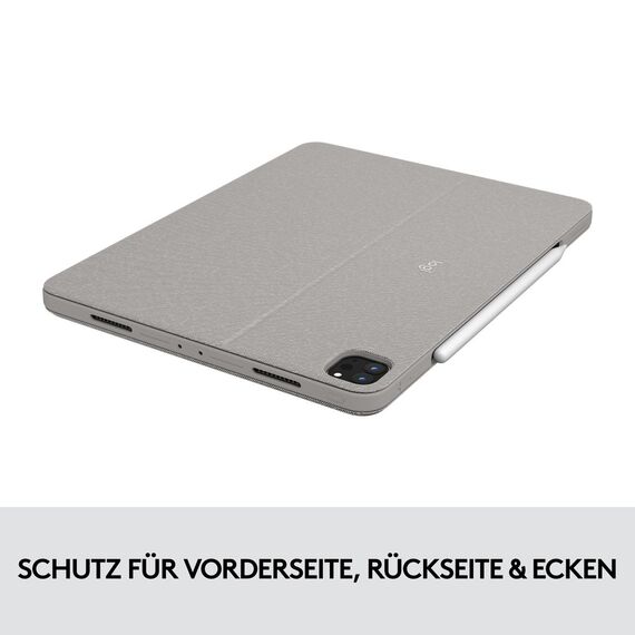 Logitech Combo Touch - Keyboard and folio case - wit | 920-010222