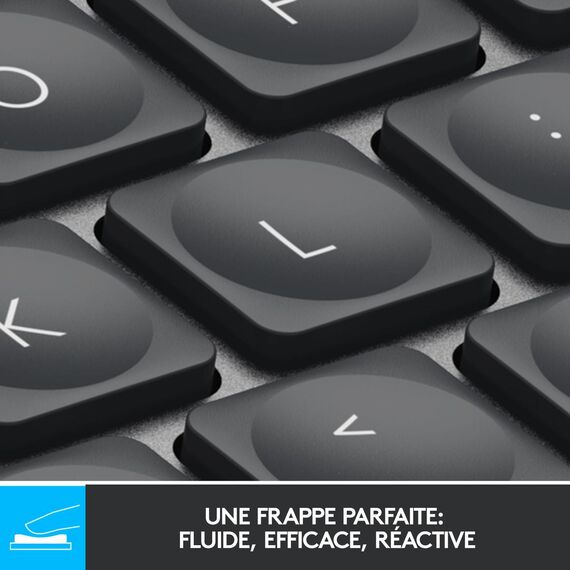 Logitech MX Keys Mini - Keyboard - backlit - Bluetoo | 920-010479