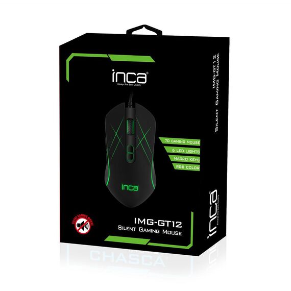 Inca IMG-GT12 / Right-hand / USB Type-A / 3200 DPI / Pressed butt