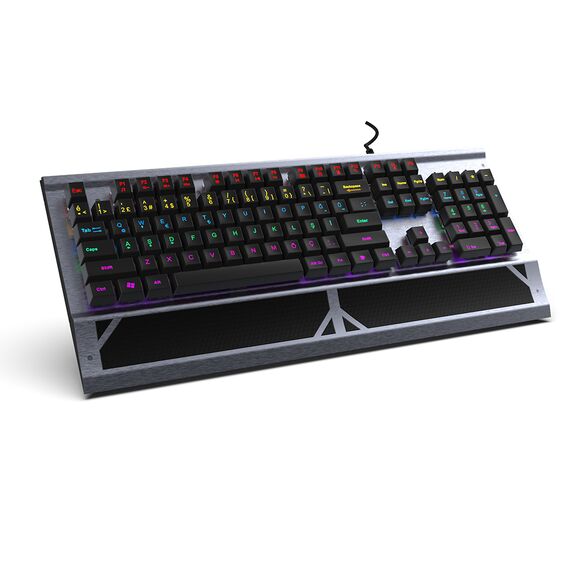 Inca IKG-444 / Full-size (100%) / USB / Mechanical / RGB LED / Ga
